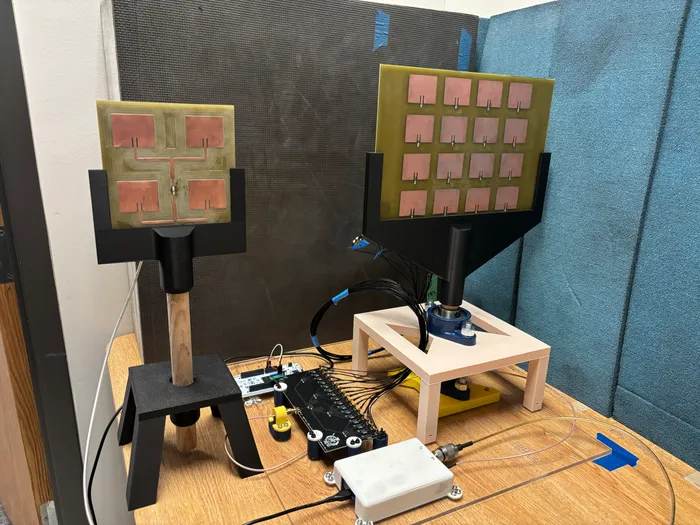 Custom Phased Array for Scattering Analysis