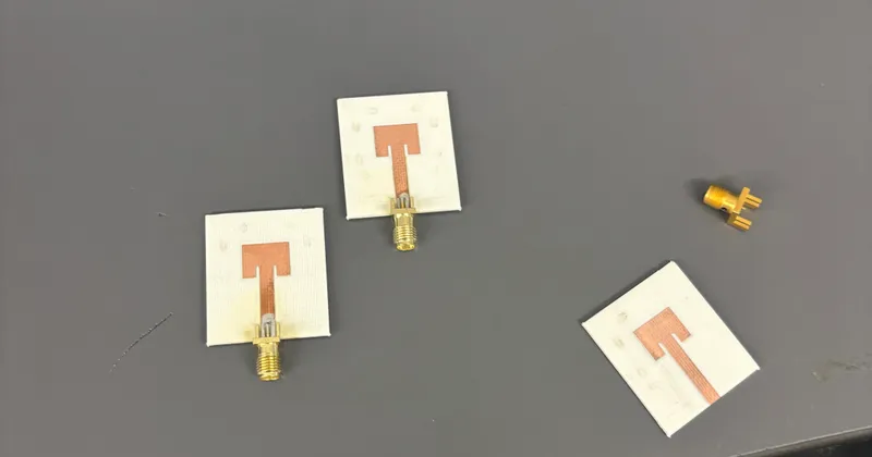 X-Band Microstrip Patch Antennas image 1