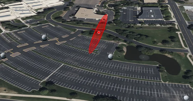 3D Drone Localization using Passive Receivers image 1